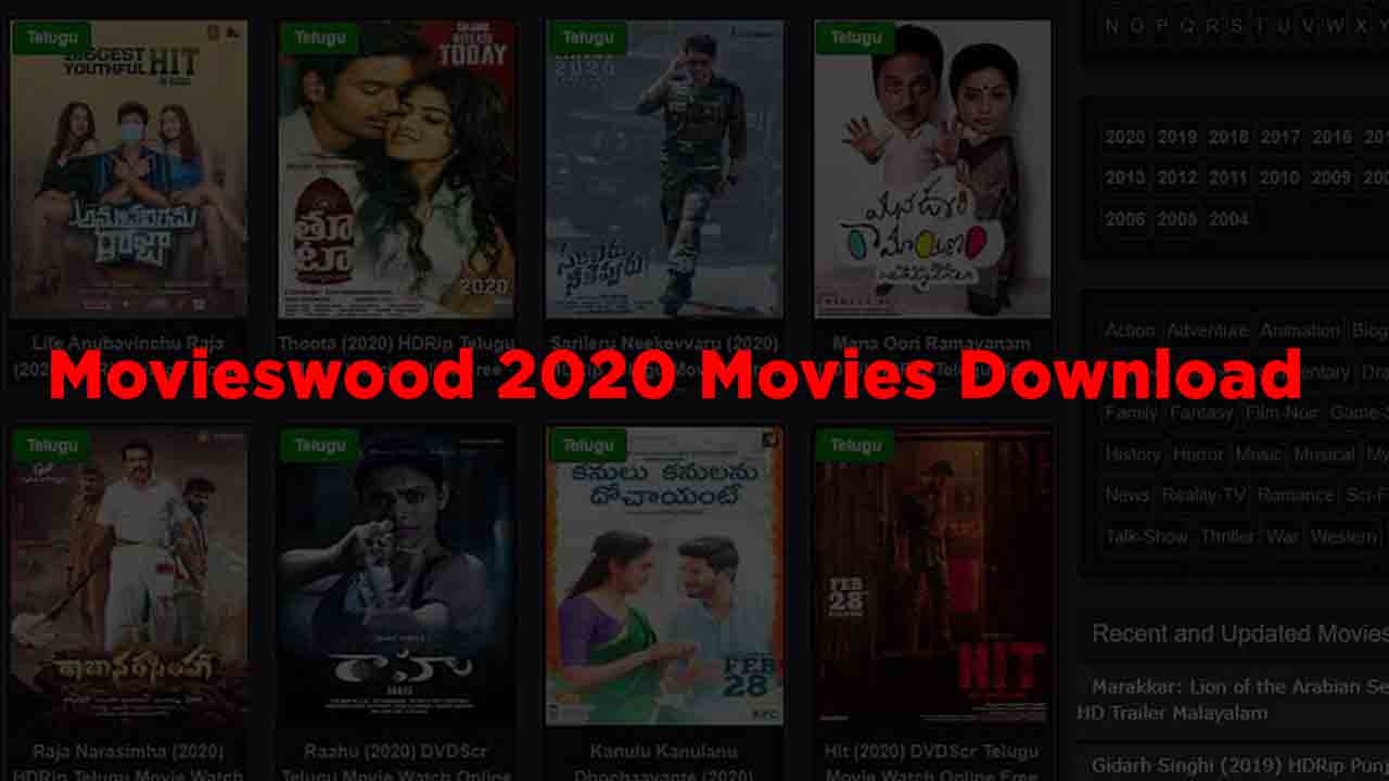 Movieswood 2020 Telugu Tamil New Movies Download Trend Raja