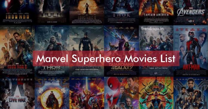 Marvel Superhero Movies in Telugu Dubbed List