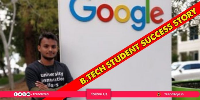 B.Tech Student Success Story