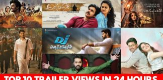 Top 10 Telugu Trailer Views In 24 Hours