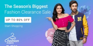 Flipkart Fashion Days