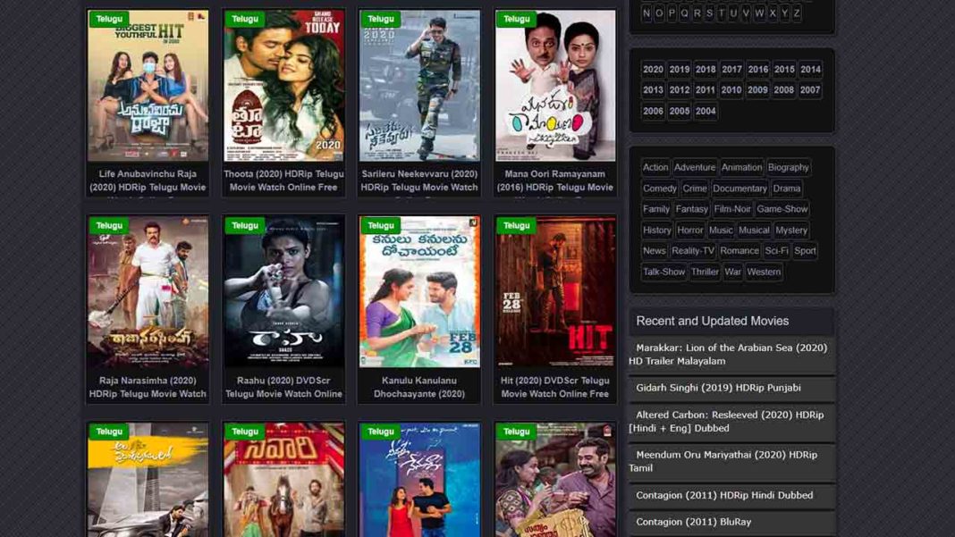 123movierulz 2020 New Telugu Movies download - Trend raja