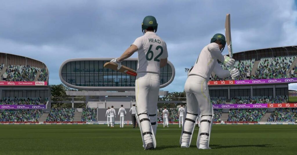 Cricket 24 game gameplay screenshot